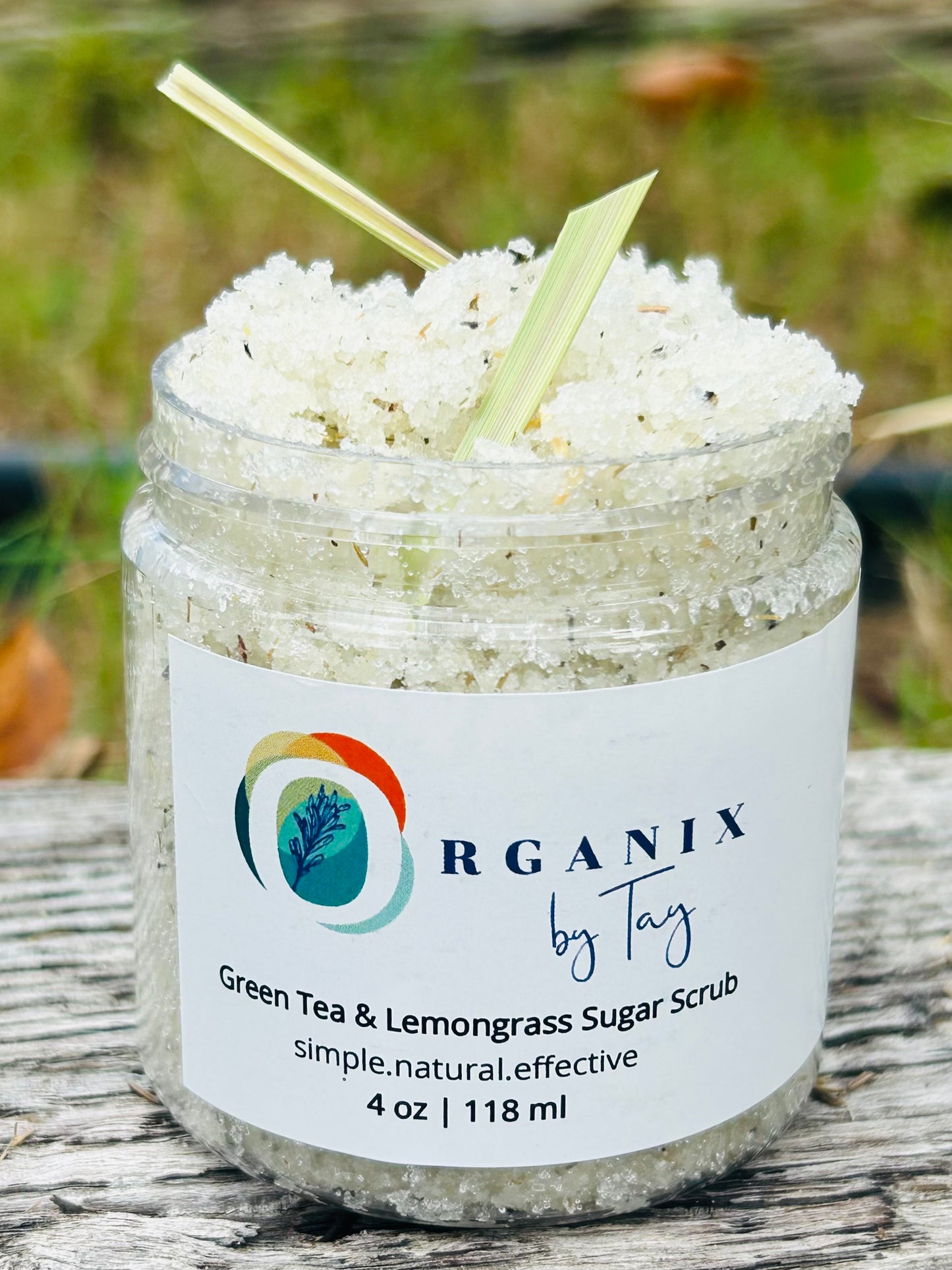 Green Tea & Lemongrass Sugar Scrub