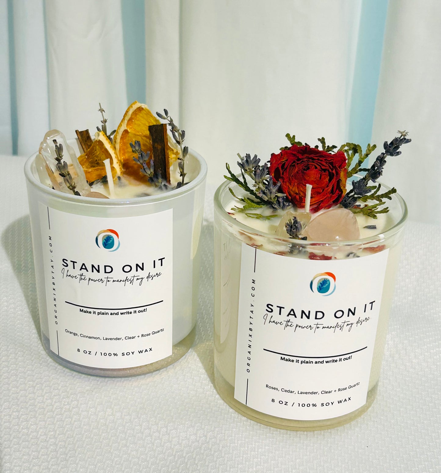 Stand On It Manifestation Candle