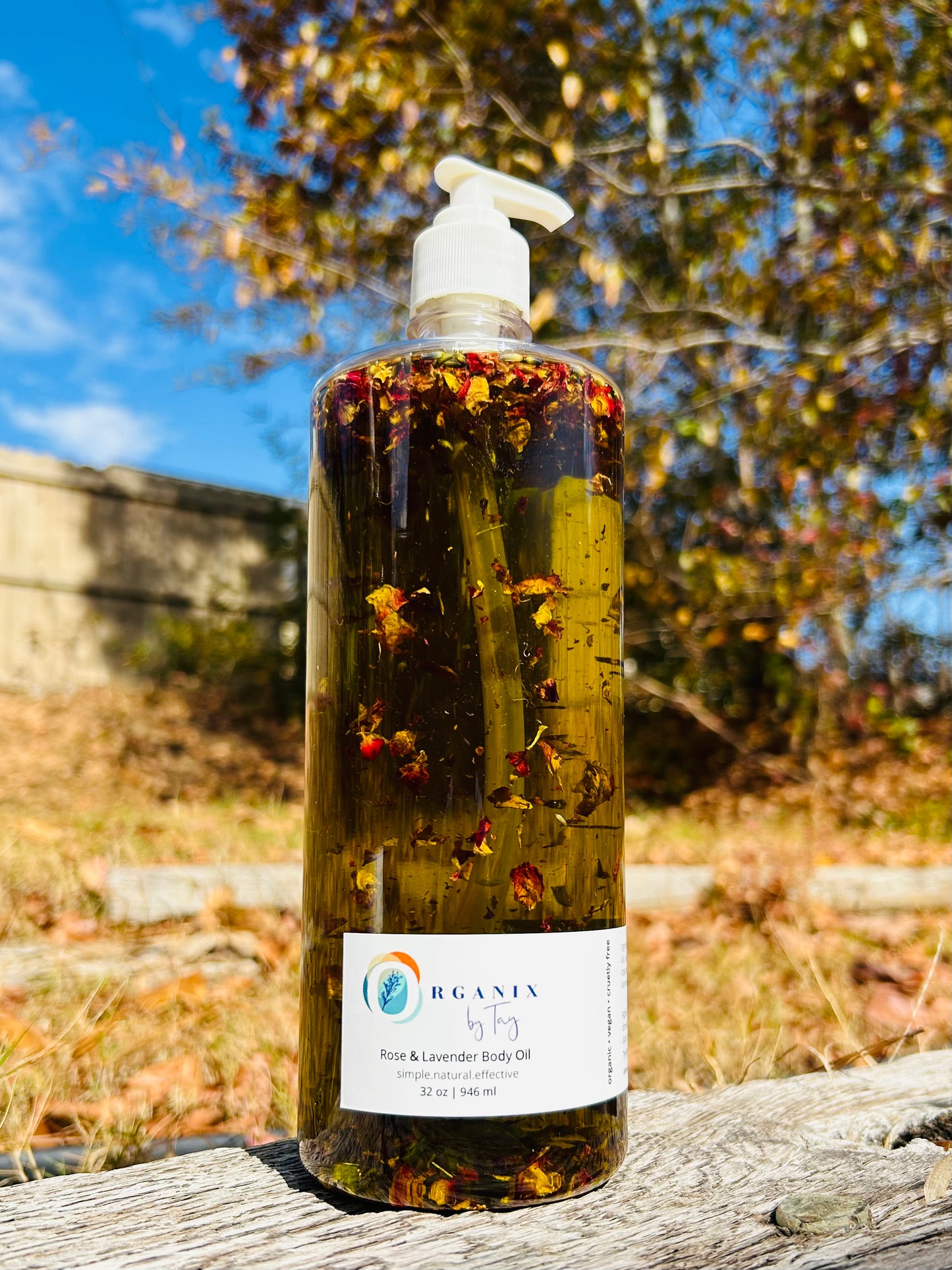 Rose & Lavender Body Oil