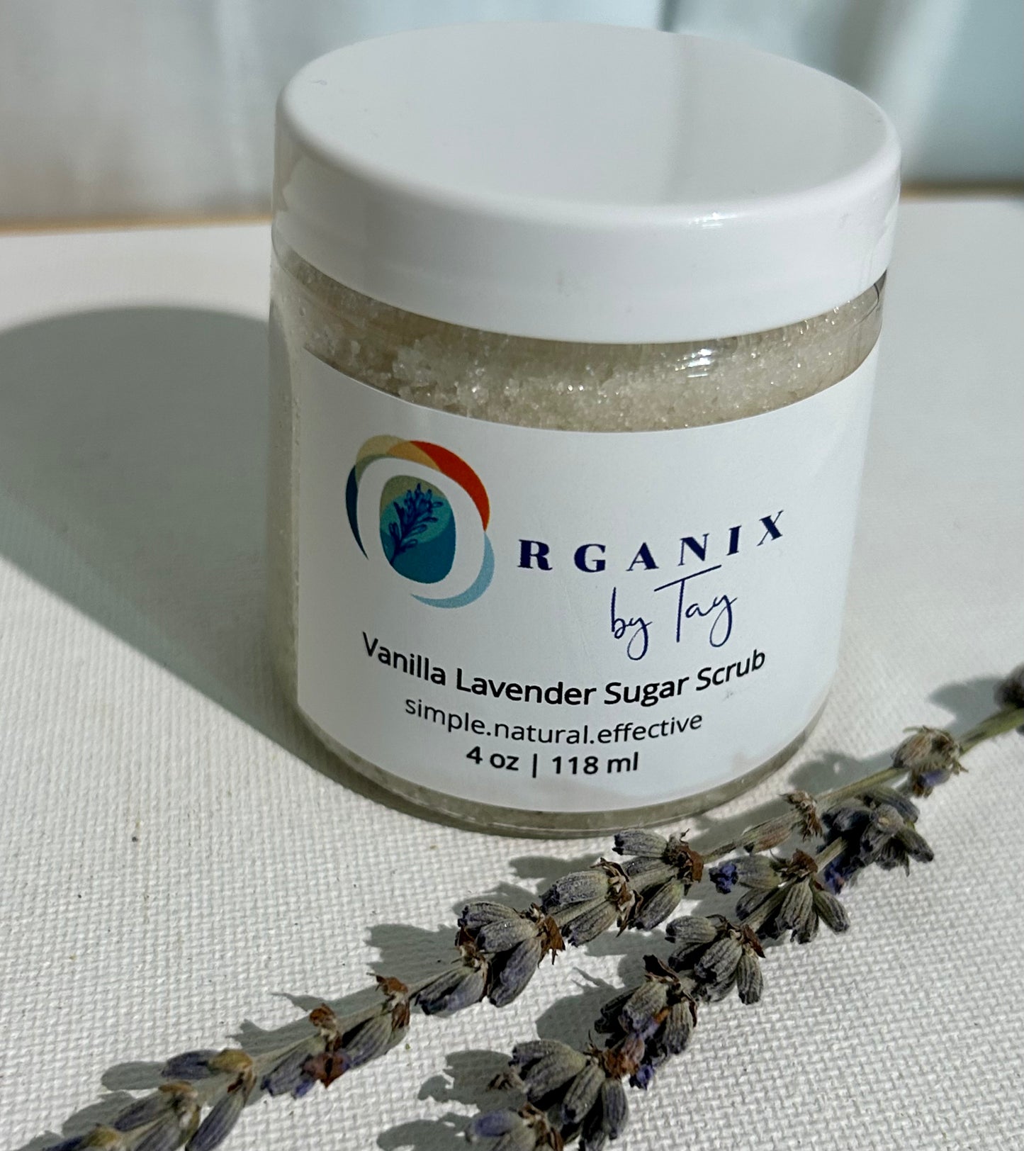 Vanilla Lavender Sugar Scrub