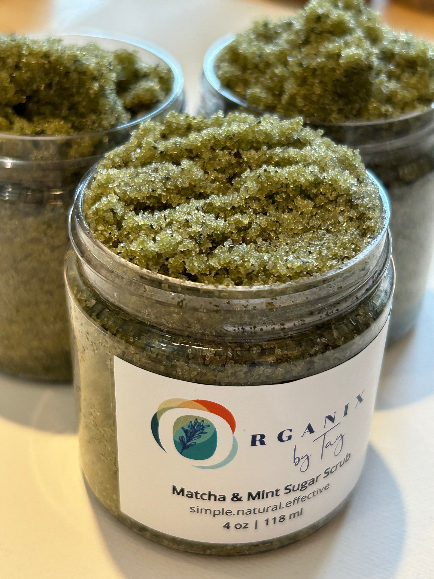Matcha & Mint Sugar Scrub