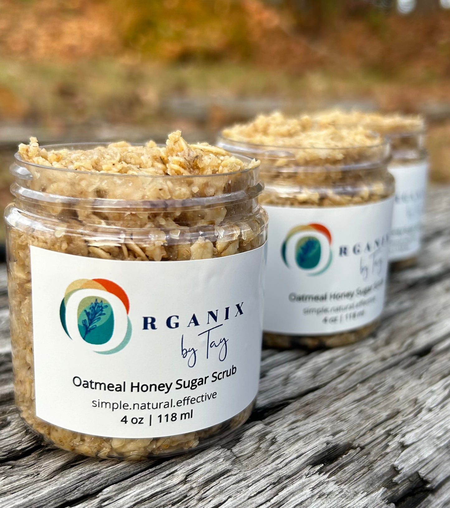 Oatmeal Honey Scrub