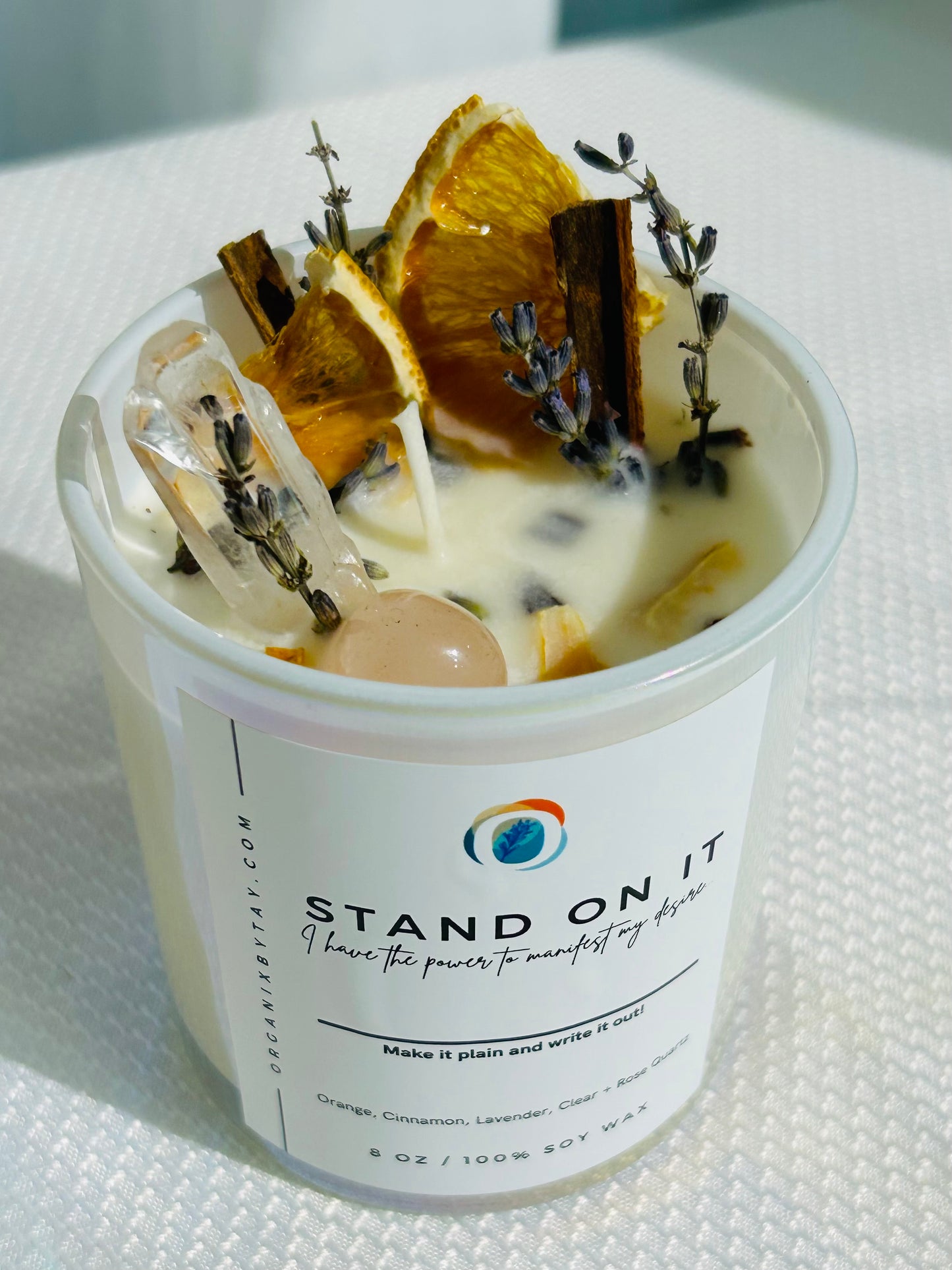 Stand On It Manifestation Candle
