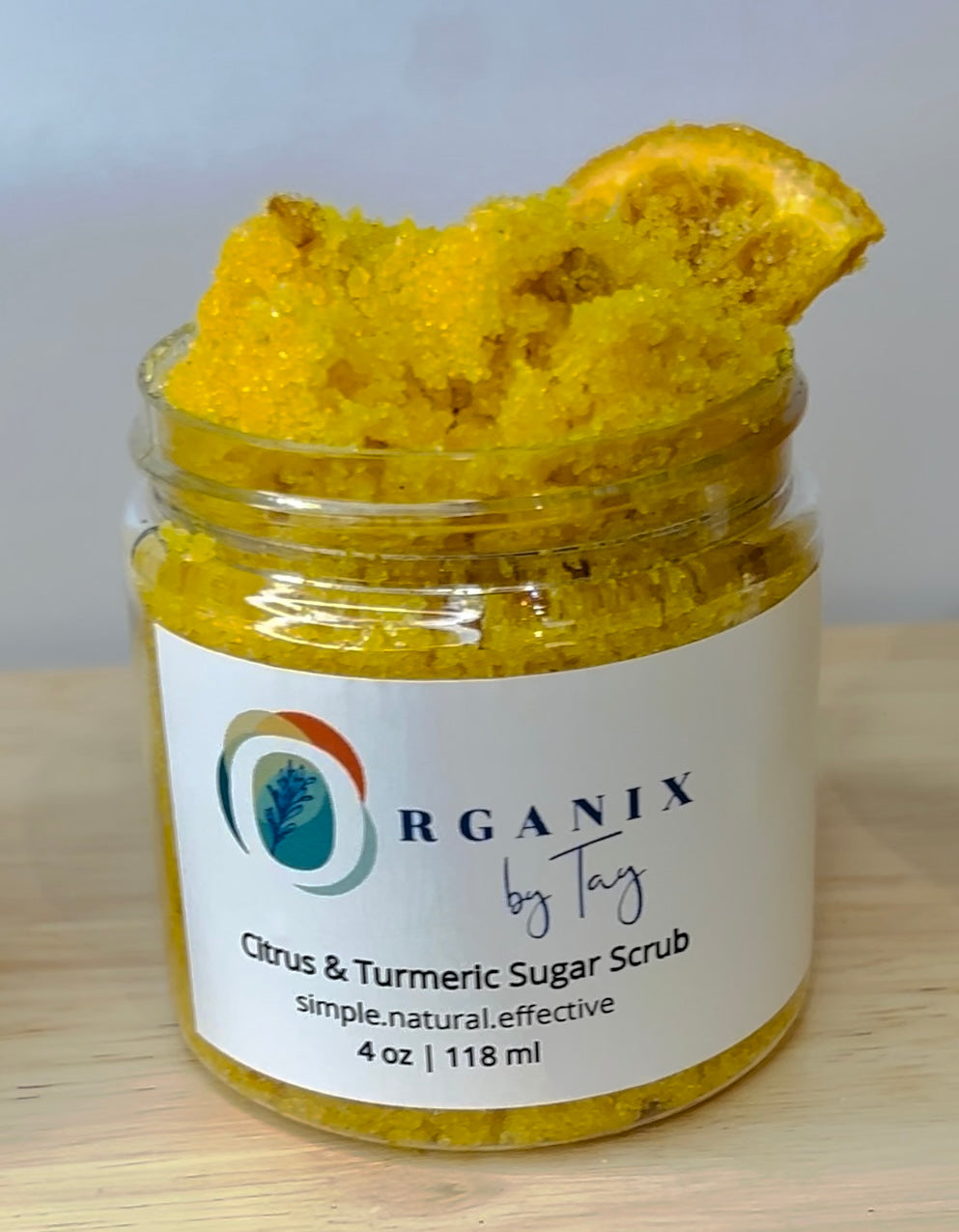 Citrus & Turmeric Sugar Scrub
