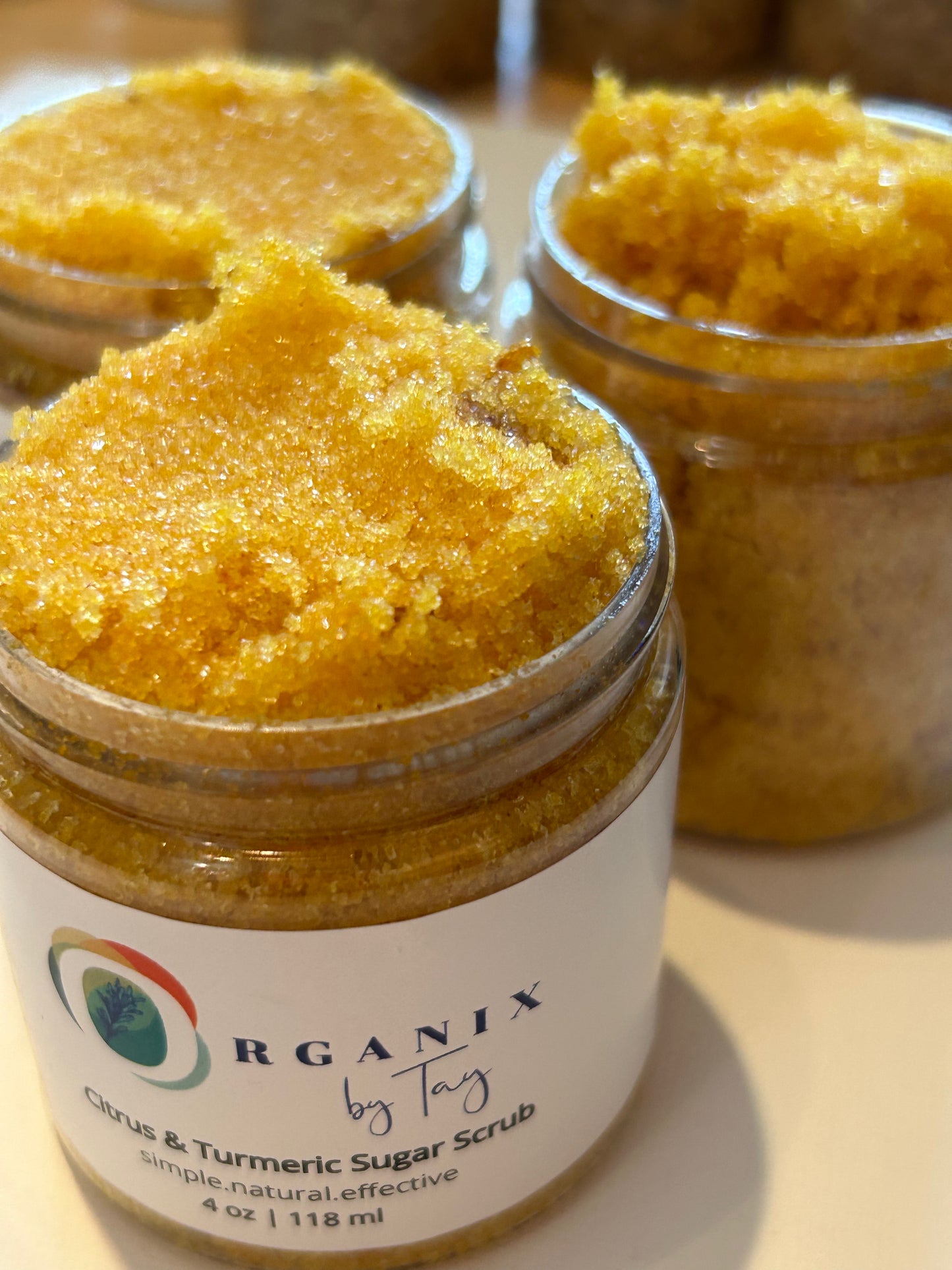 Citrus & Turmeric Sugar Scrub