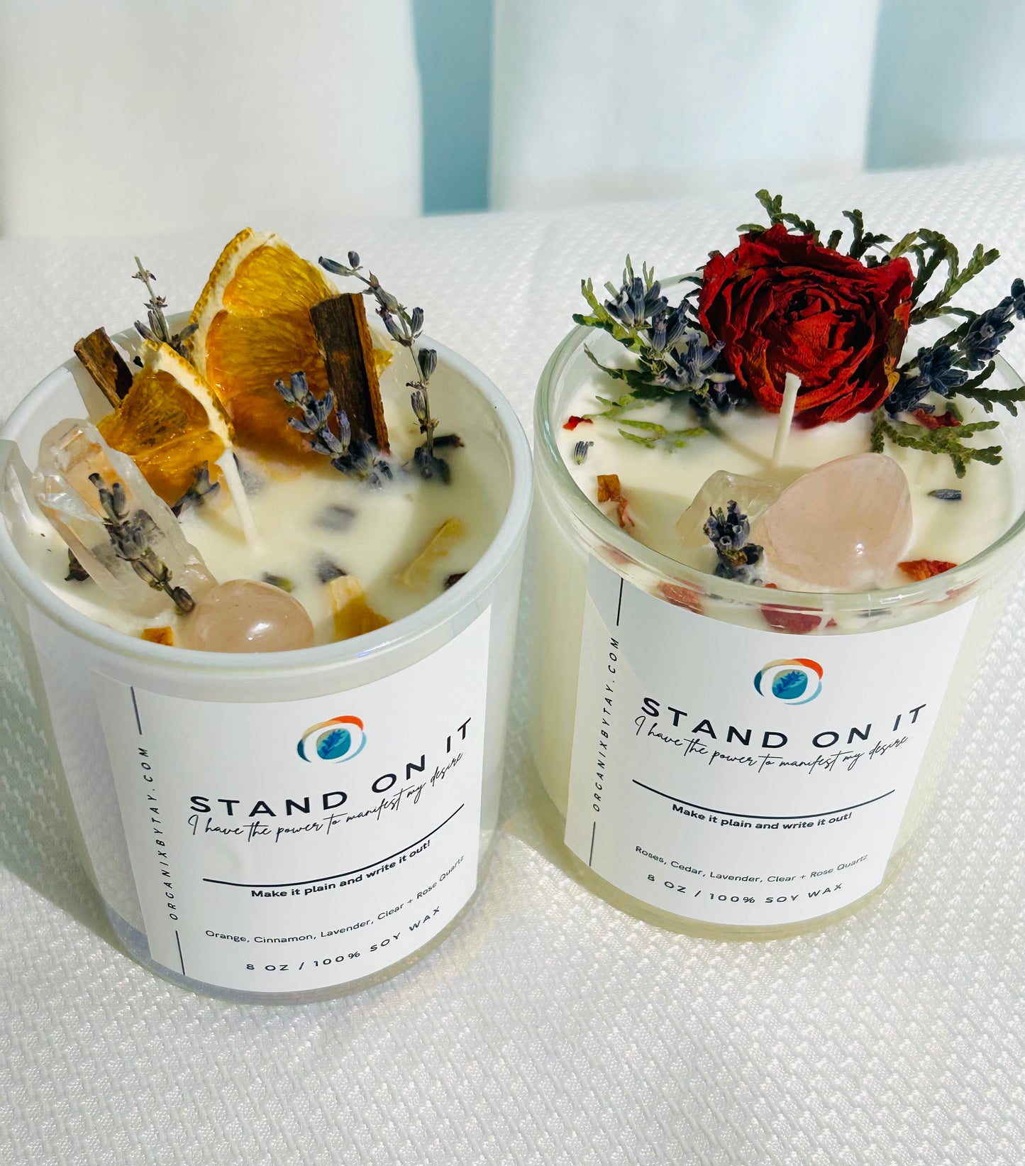 Stand On It Manifestation Candle