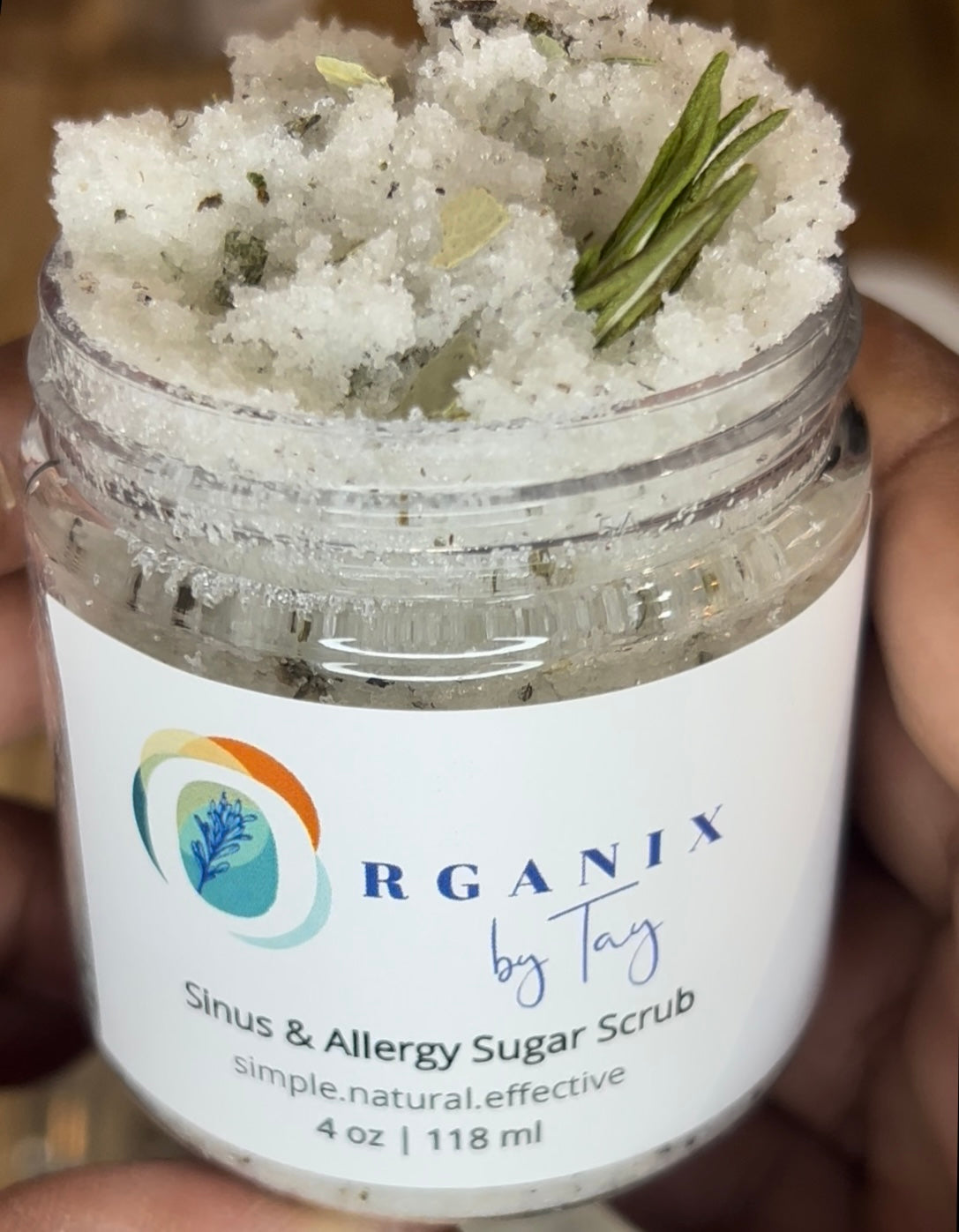 Sinus & Allergy Sugar Scrub