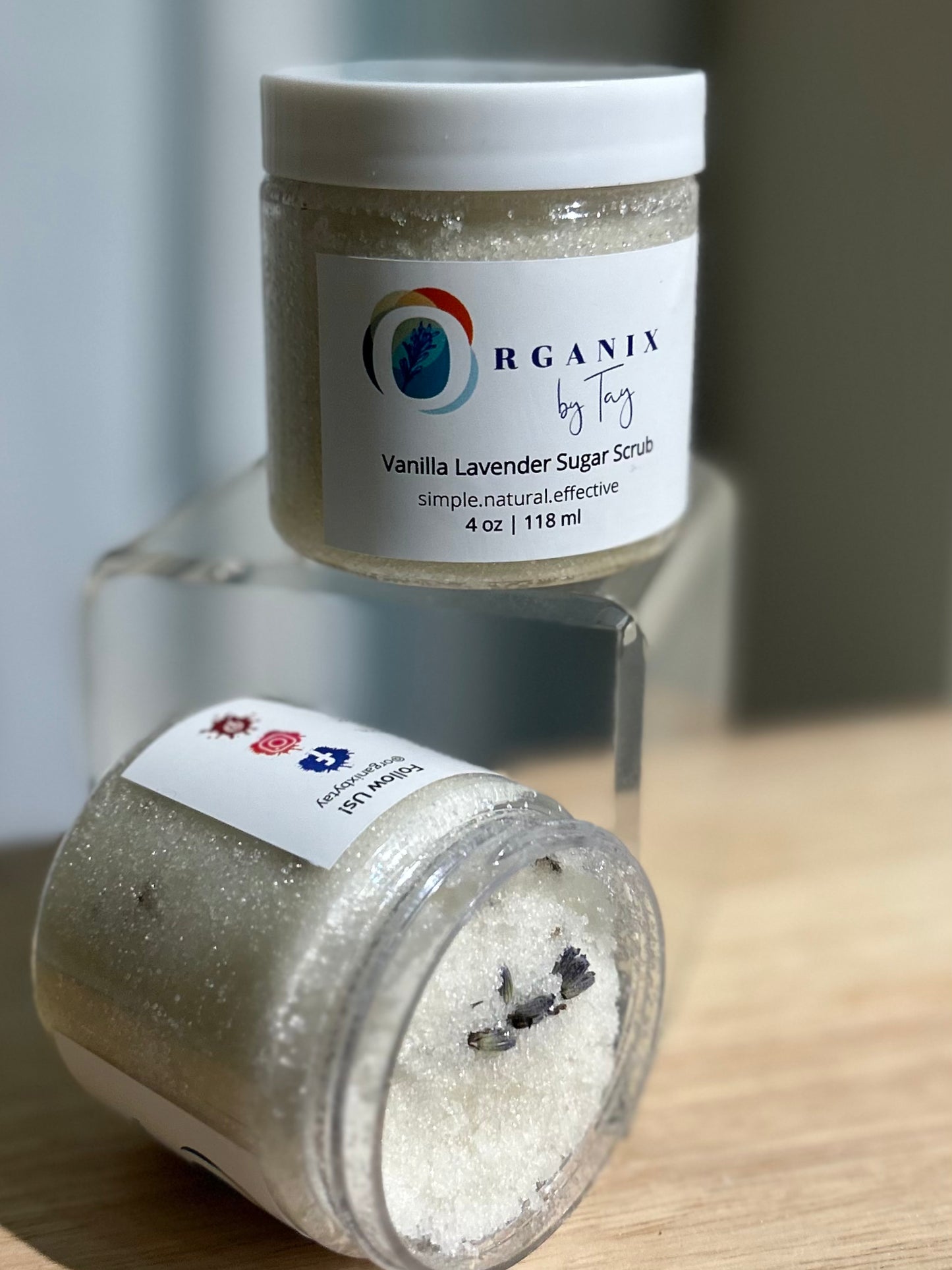 Vanilla Lavender Sugar Scrub