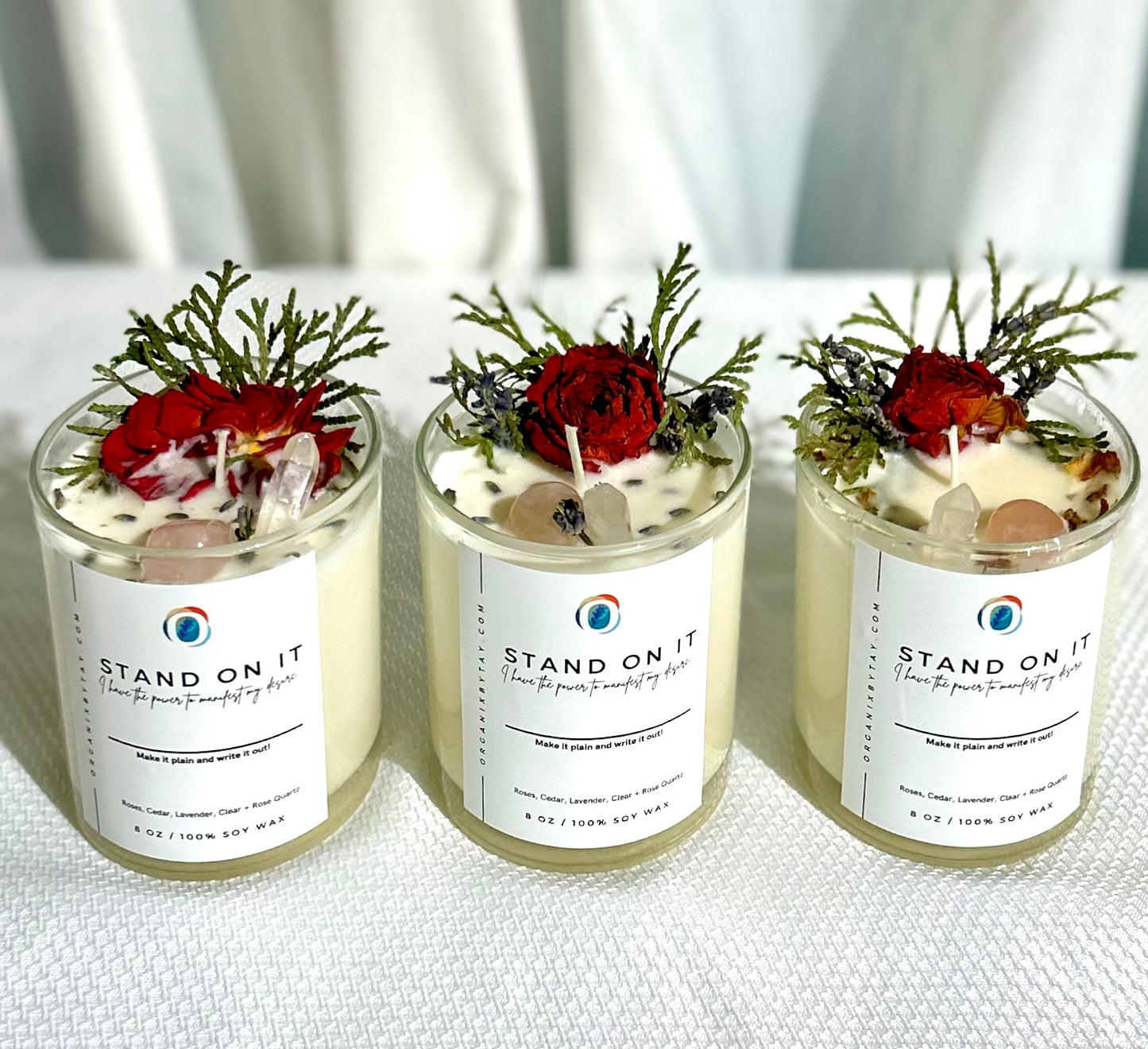 Stand On It Manifestation Candle