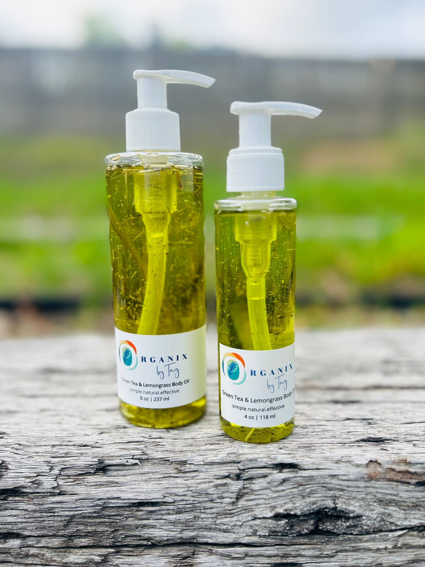 Green Tea & Lemon Grass Body Oil