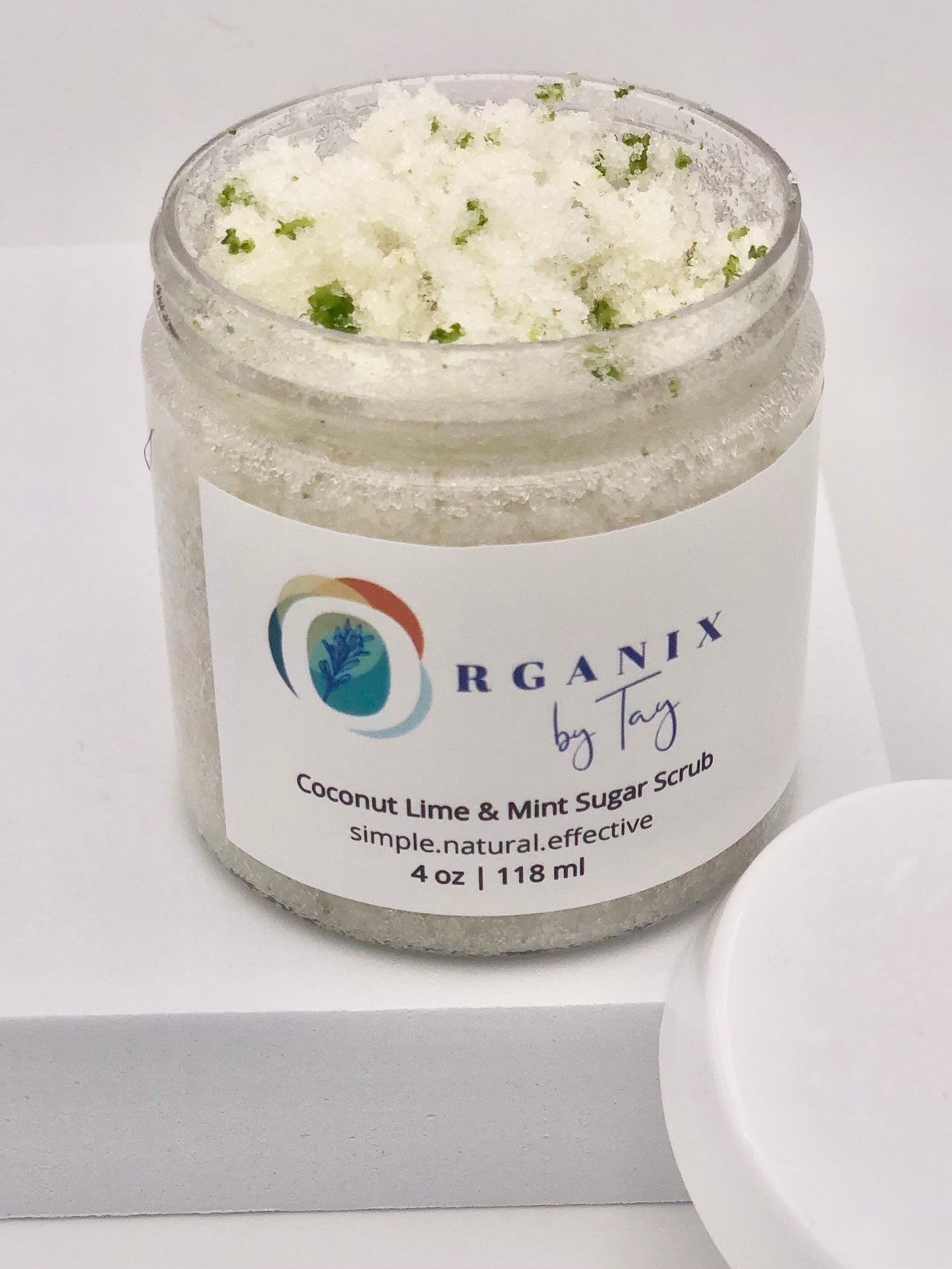 Coconut Lime & Mint Sugar Scrub