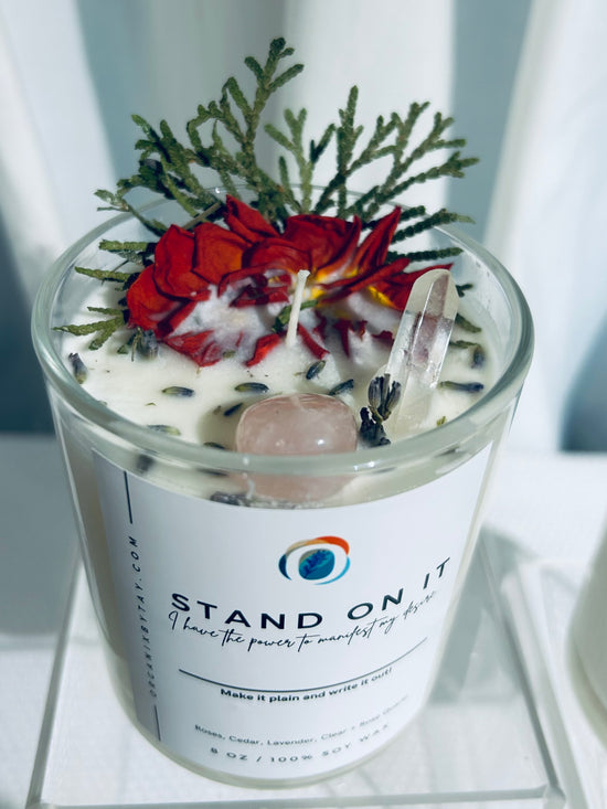 Stand On It Manifestation Candle