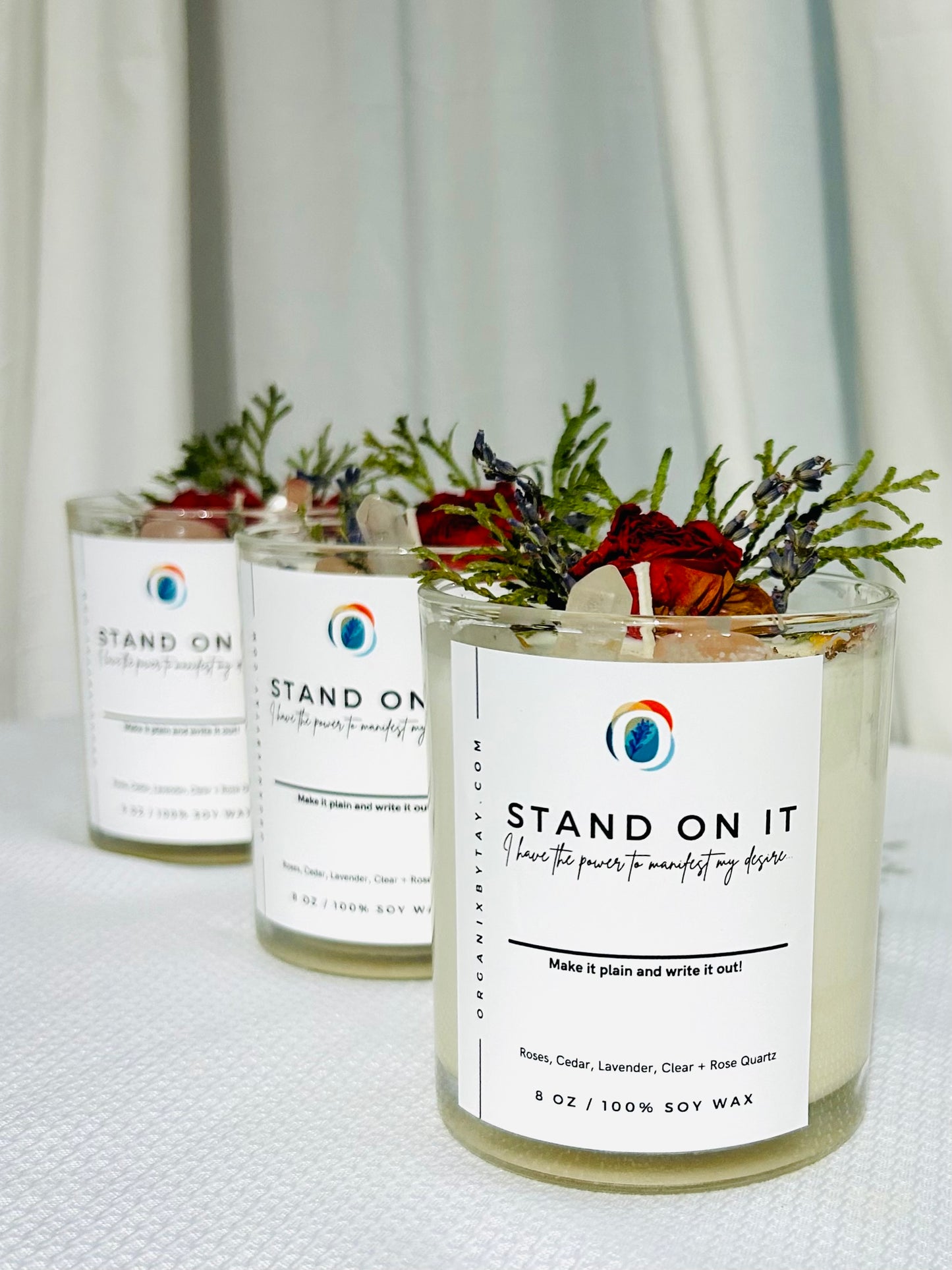 Stand On It Manifestation Candle