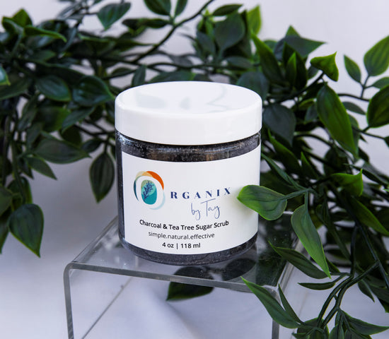 Charcoal & Tea Tree Sugar Scrub